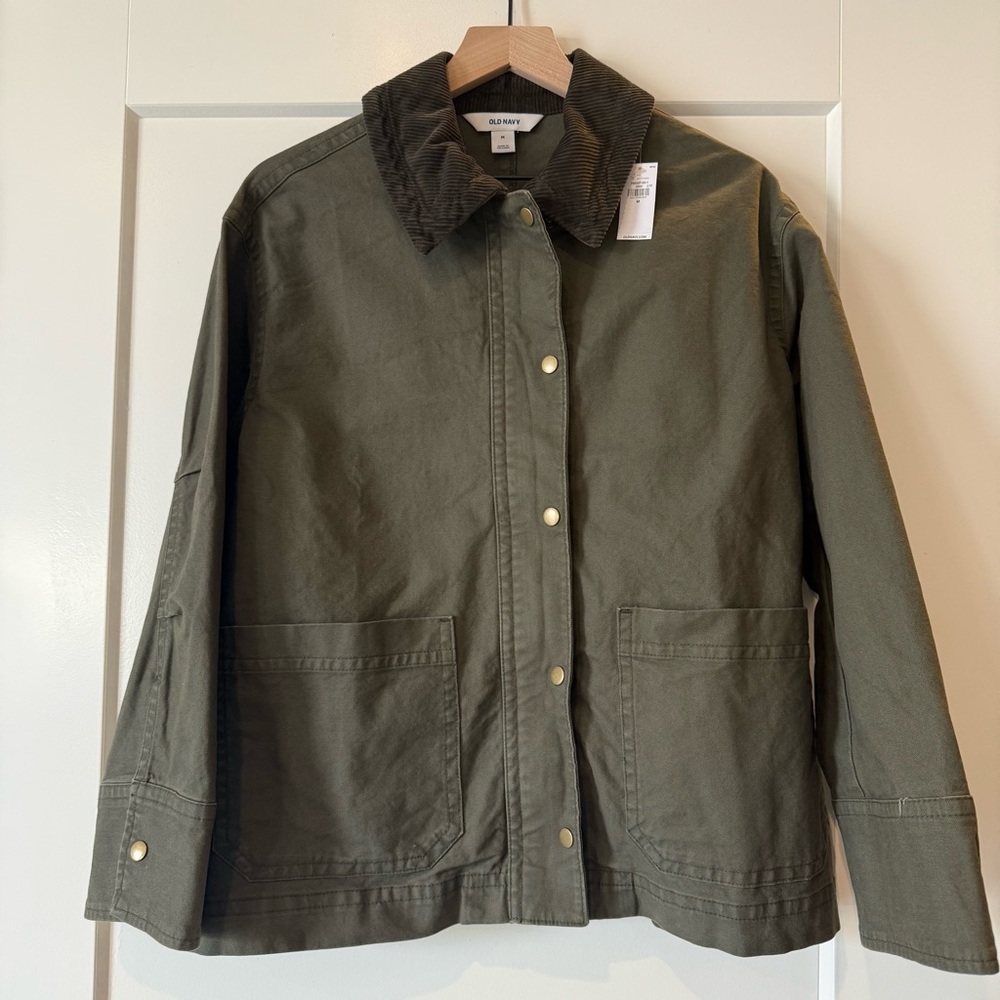 NWT Old Navy Cotton Canvas Barn Jacket